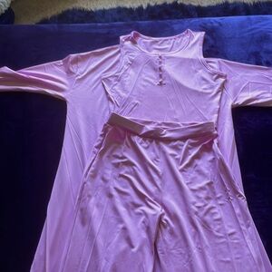 Nice 3 piece pants suit crop top